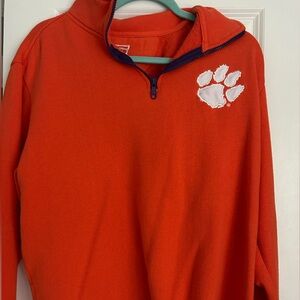 Clemson Orange Pullover